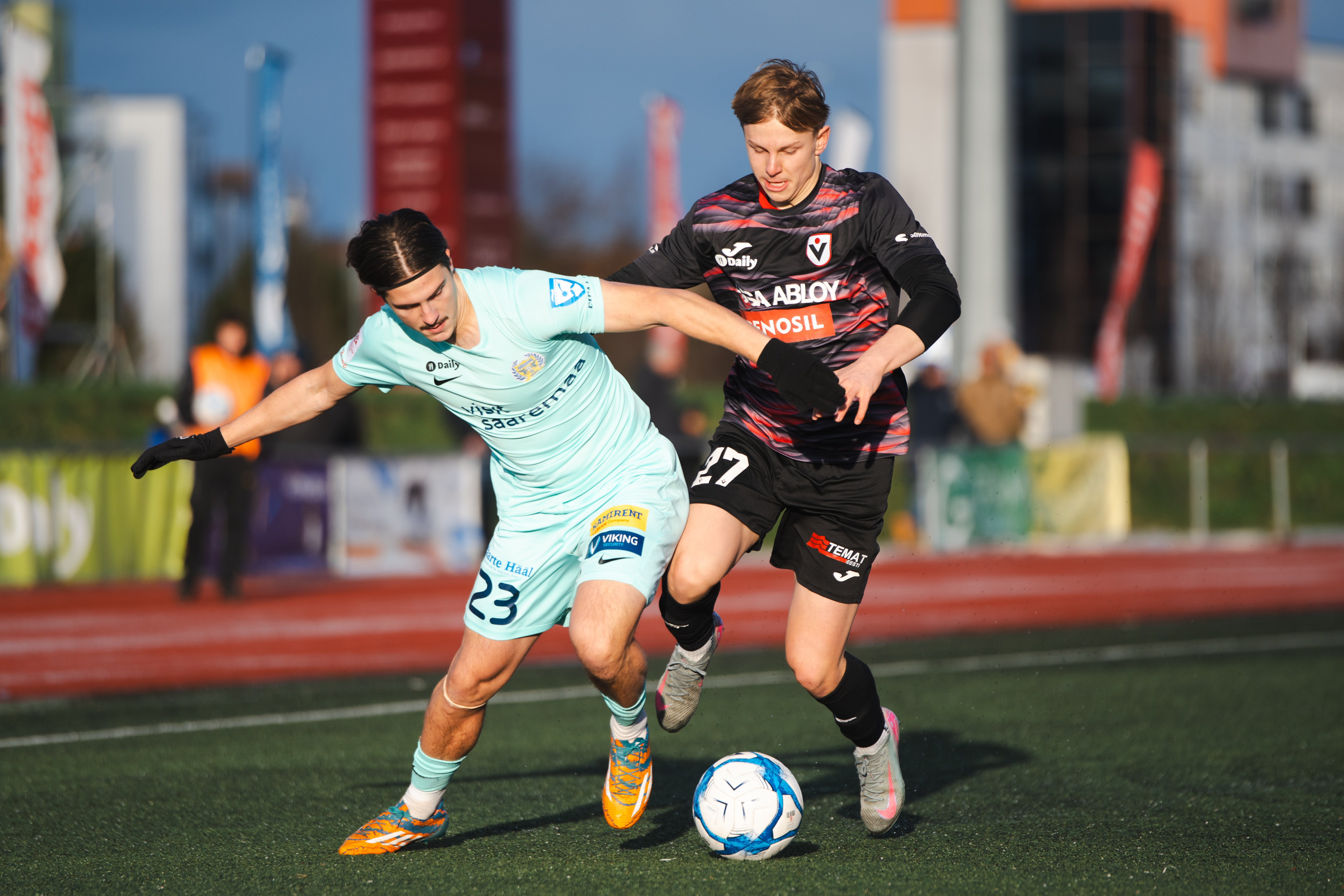 VAATA JÄRELE: Viimsi näitas hambaid, ent vähemuses lõpetanud Kuressaare tagas üheväravalise edumaa