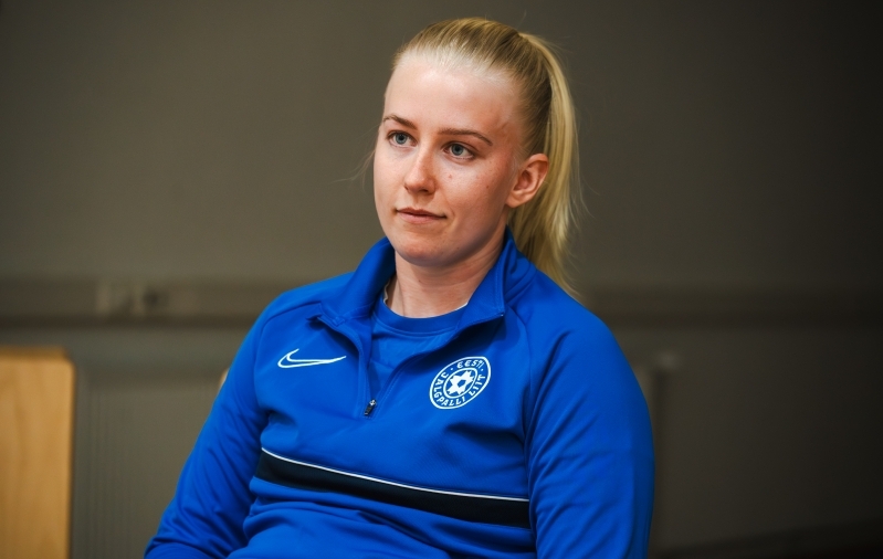 Getter Saar. Foto: Liisi Troska / jalgpall.ee