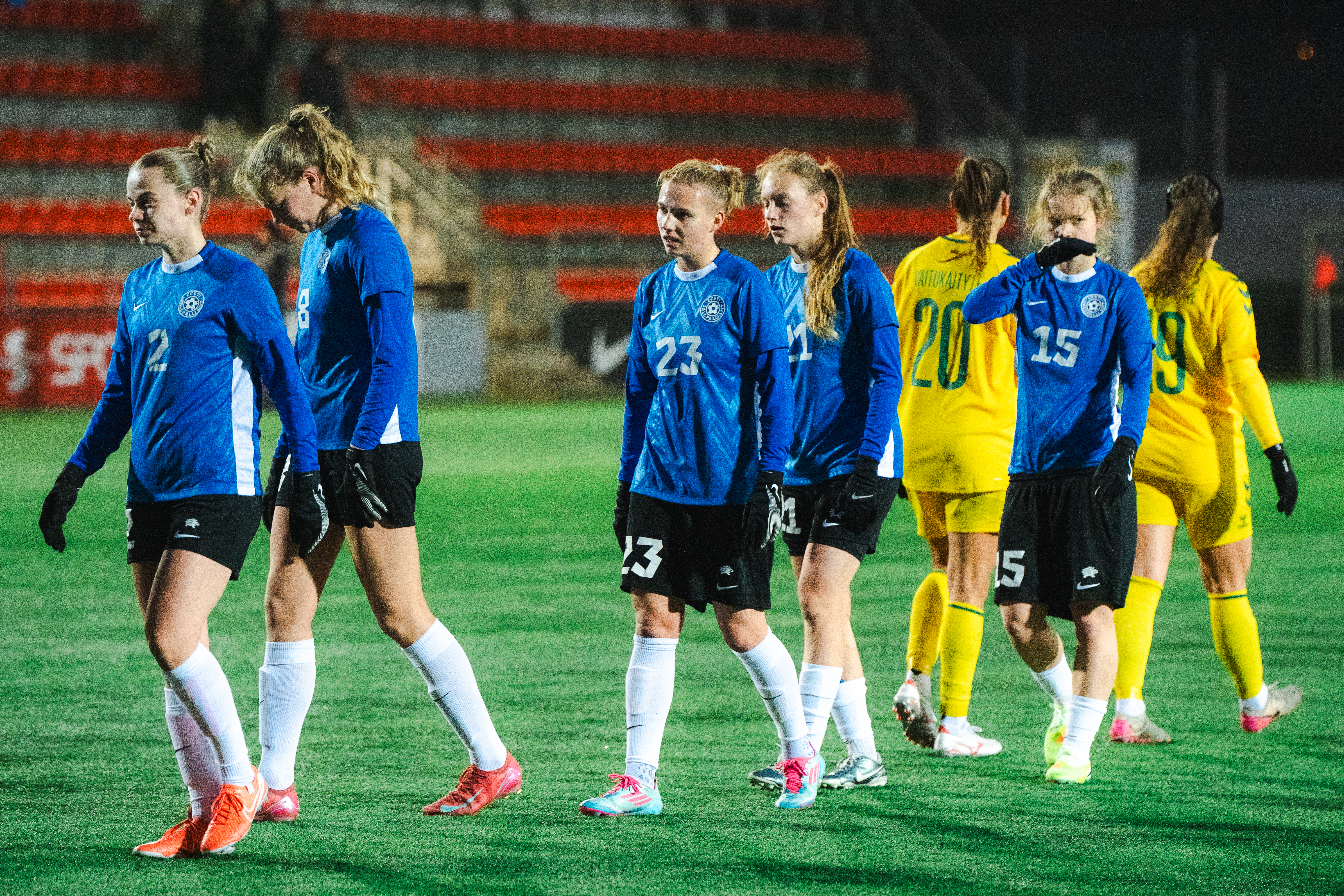VAATA JÄRELE: Eesti naiste koondis lõpetas aasta Leedu vastu kaotusega