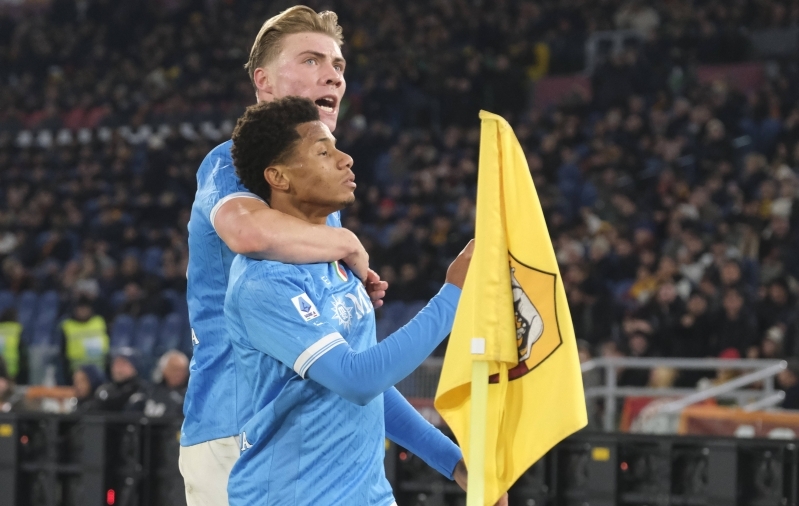 Esinelik tihedalt koos: Napoli võttis Roma skalbi ja Lautaro Martinez lisas CV-sse uue ohvri