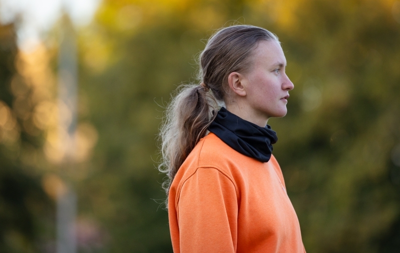 Treener Piia. Foto: Katariina Peetson / jalgpall.ee