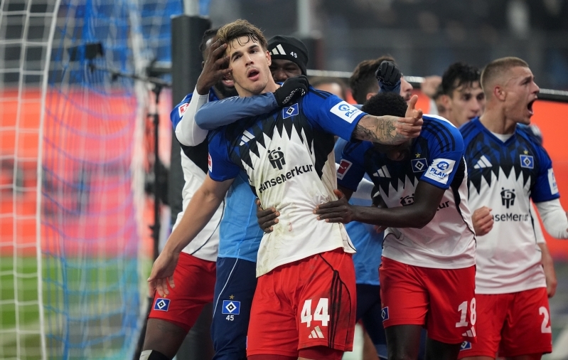 HSV alistas P&otilde;hja-Saksamaa derbis Bremeni Werderi. Foto: Scanpix / Marcus Brandt / dpa