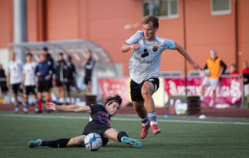 Bruno Vain l&auml;bimurdel. Foto: Katariina Peetson / jalgpall.ee