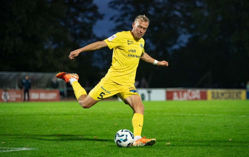 Sander Sinilaid. Foto: Liisi Troska / jalgpall.ee