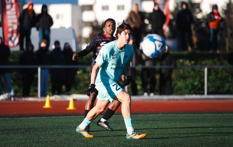 Rasmus Saar Premium liiga &uuml;leminekum&auml;ngus Viimsi JK vastu. Foto: Liisi Troska / jalgpall.ee