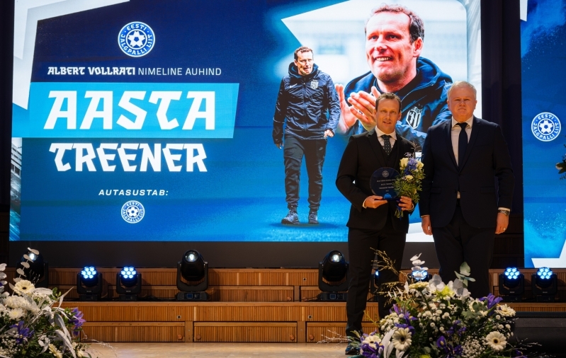 Konstantin Vassiljev nimetati oma esimesel hooajal aasta treeneriks