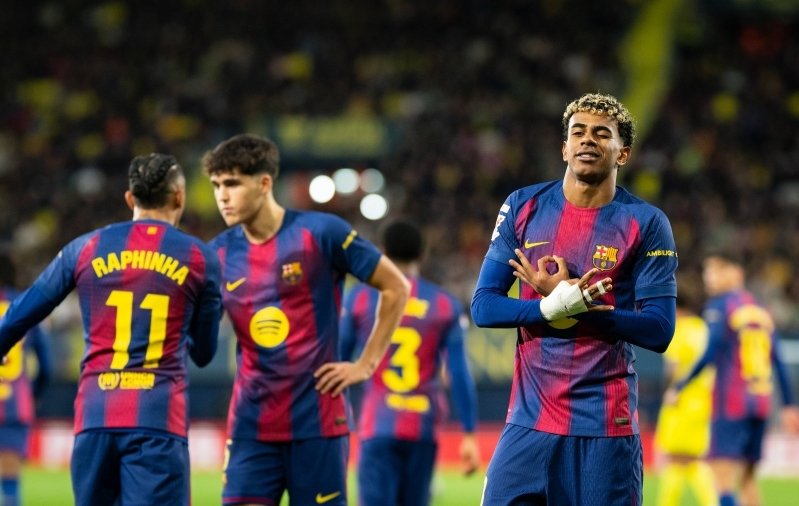 Barcelona lõpetas aasta võimsa võiduseeriaga ja rikkus Villarreali oma