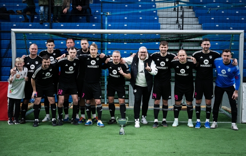 Kalju meeskond kaotas turniiri jooksul vaid &uuml;he m&auml;ngu. Foto: Liisi Troska / jalgpall.ee