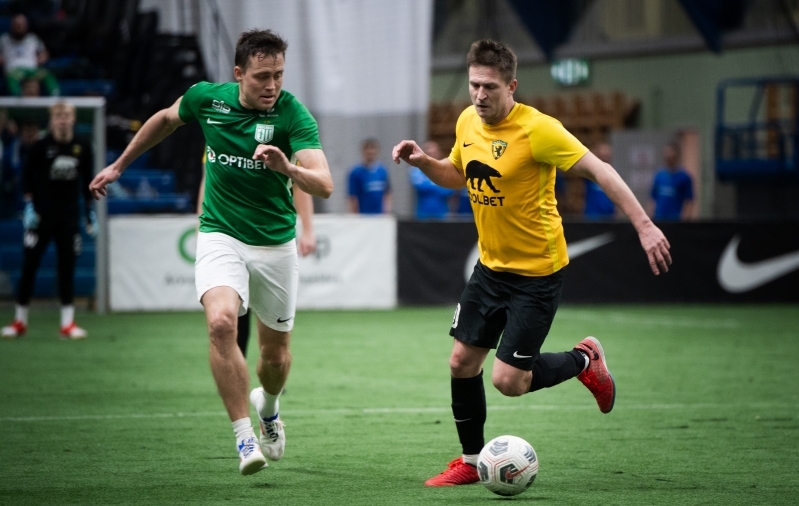 Rimo Hunt pole Flora s&auml;rki liigam&auml;ngudes kandnud. Foto: Liisi Troska / jalgpall.ee