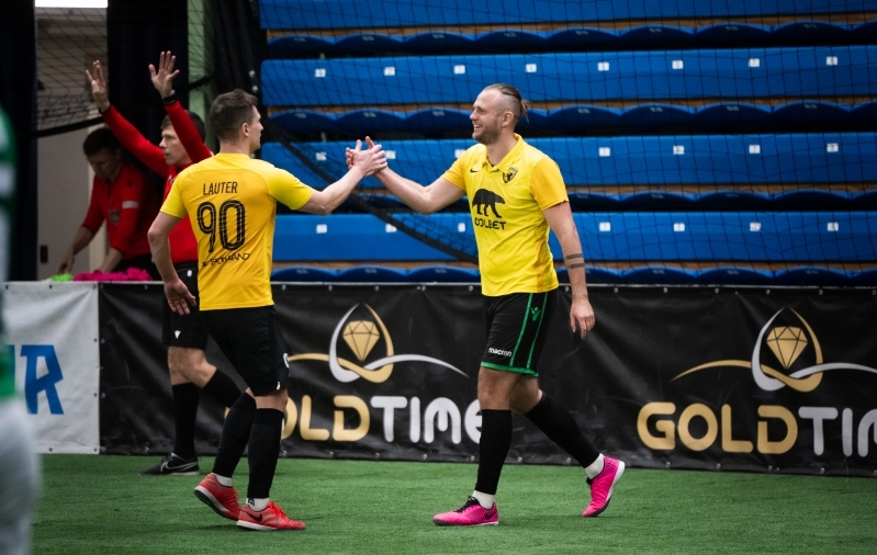 Taavi Lauritsale kuulus turniiri v&auml;ravakuninga tiitel. Foto: Liisi Troska / jalgpall.ee