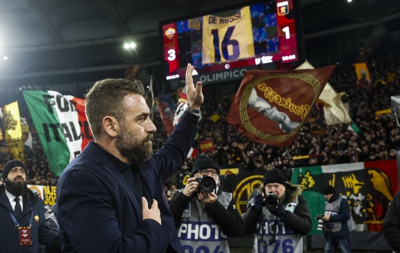 De Rossi emotsionaalne naasmine olümpiastaadionile Romalt punkte ei võtnud