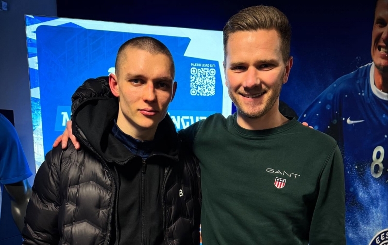 Markus J&uuml;rgenson vedas Otto-Robert Lipu toetuseks korjandust. Foto: @markusjyrgenson / Instagram