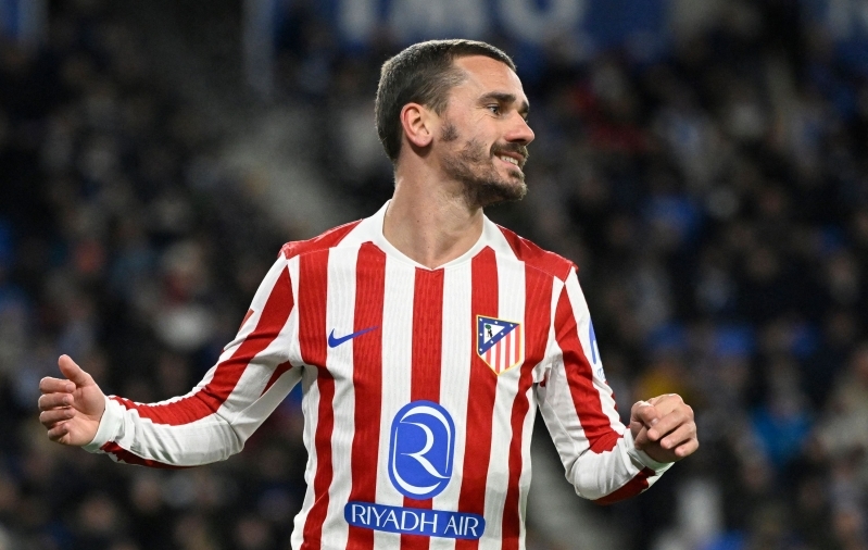 Atletico vajas kunagise tippklubi vastu Griezmanni iluväravat karistuslöögist  (punasega Athletic pääses lisaajal üle noatera) 