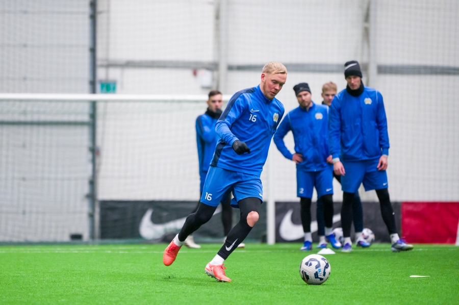 Kuressaare treenib esimest hooaega t&auml;isprofessionaalselt. Foto: Anna Andreas