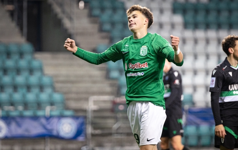 Sel talvel Feyenoordis testimisel käinud Alamaa skooris Kalju noorte vastu juba neljandal minutil
