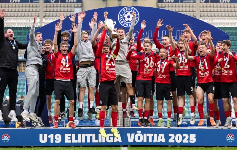 Transi noortetiim valiti Narva parimaks spordivõistkonnaks