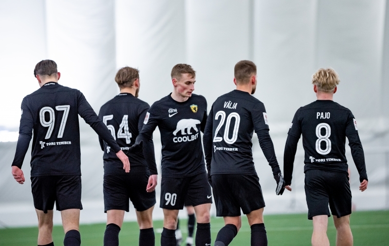 Paidele kaotanud Läti klubi võitis Vaprust kolme väravaga