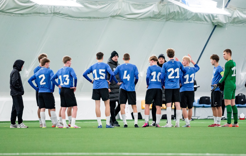 Finaalturniiriks valmistuv U17 koondis sõitis Hispaania laagrisse kaheksa Flora mängijaga