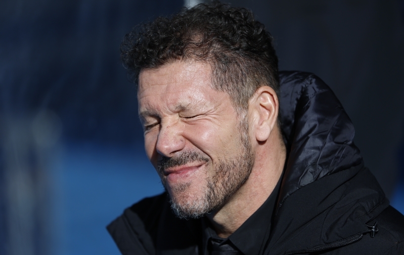 Atletico mängis Simeone käe all ajalooliselt kehva avapoolaja ja sai üllatuskaotuse