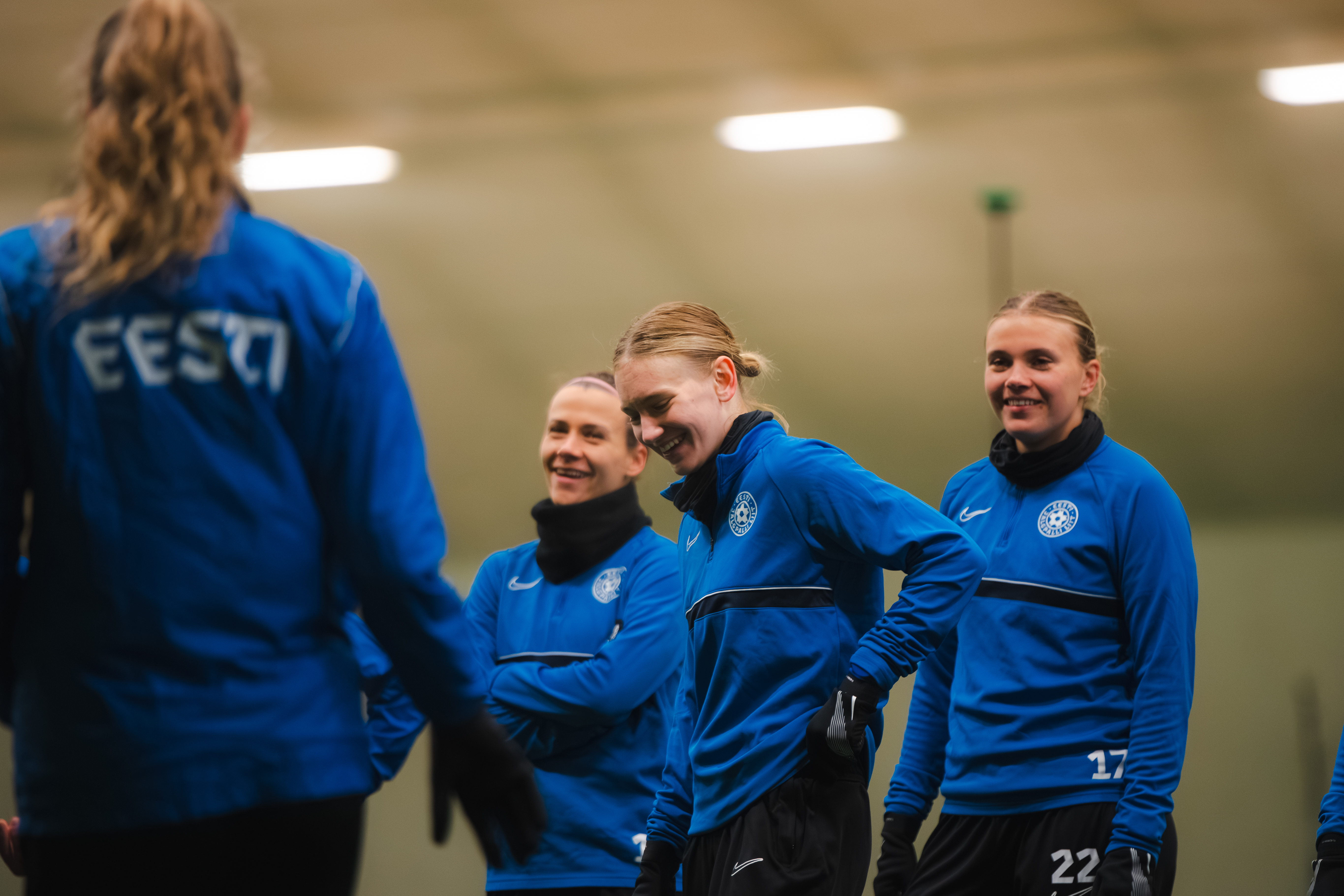 Galerii: Bosniasse ja Leetu lendav naiste koondis annab aasta esimeses trennis vormile lihvi