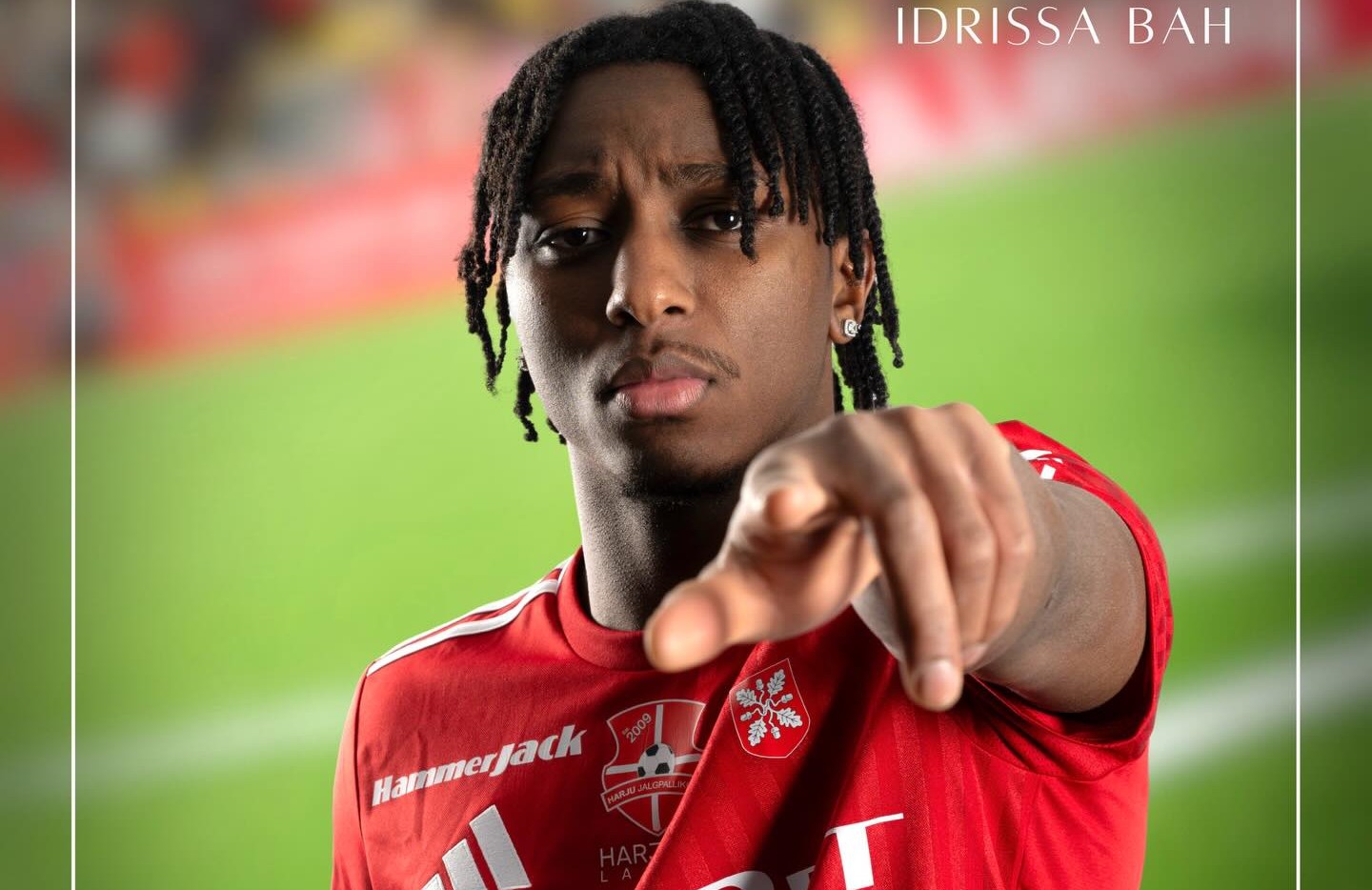 Idrissa Bah liitus Harjuga. Foto: Harju JK Laagri