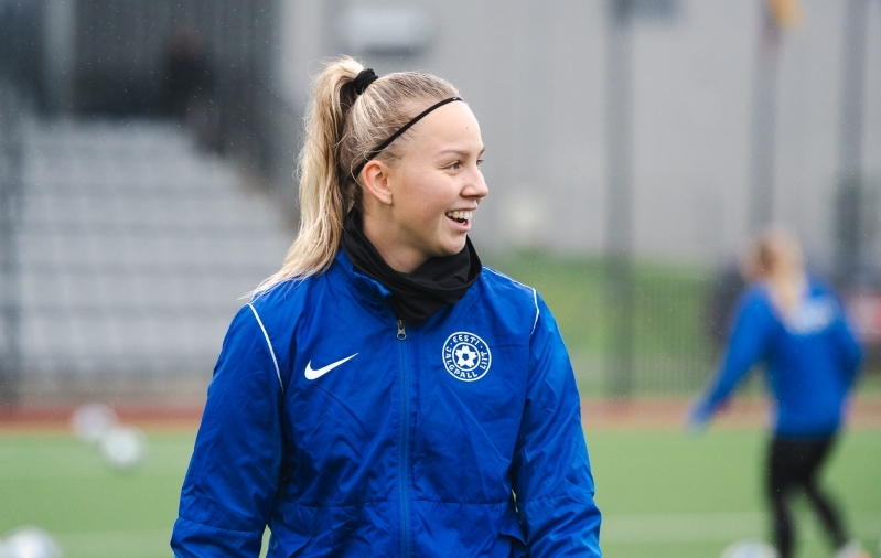 Kristina Teern. Foto: Liisi Troska / jalgpall.ee