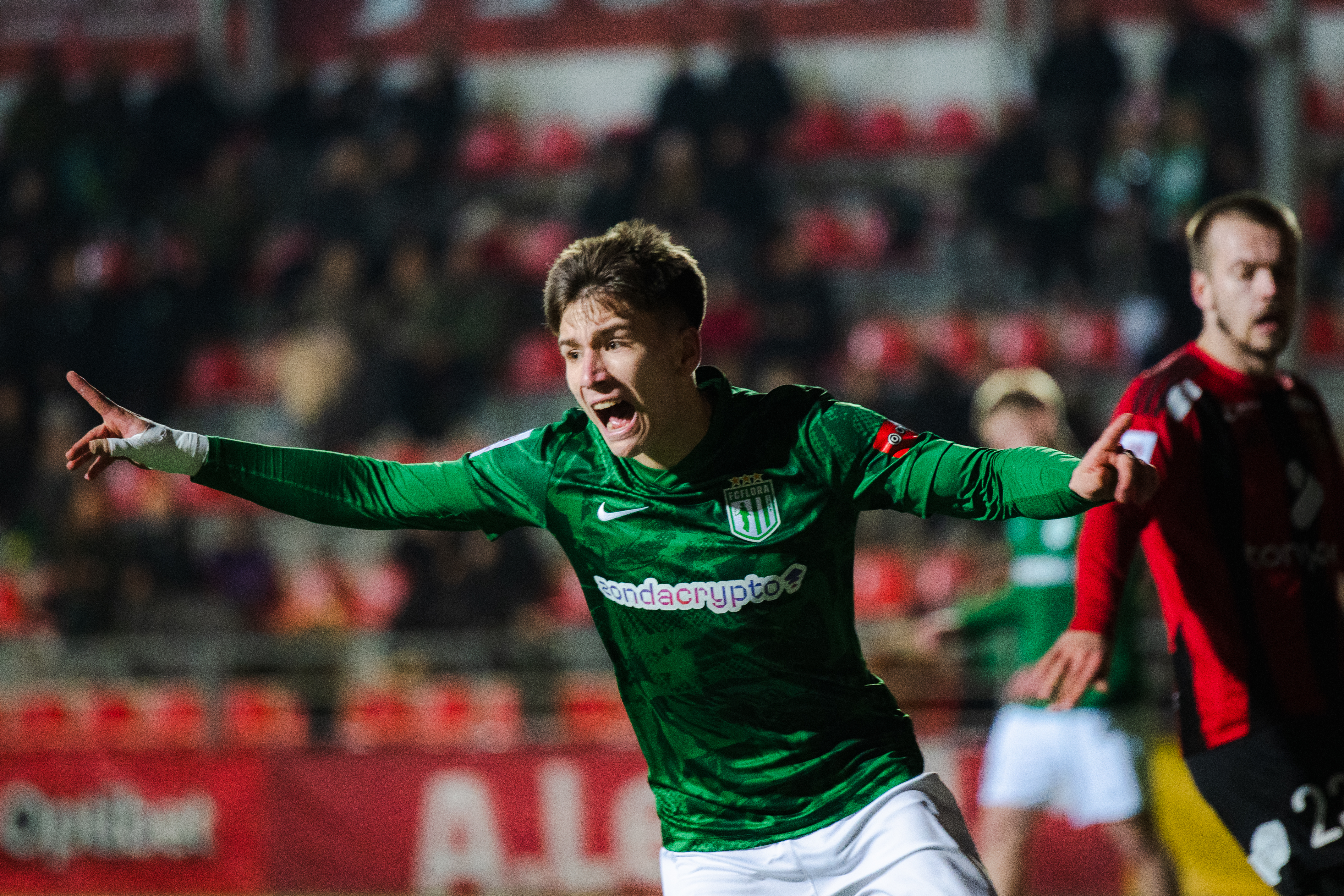 Luup peale | Võimas pink: Flora seljatas Unitedi ka teise koosseisuga mängides