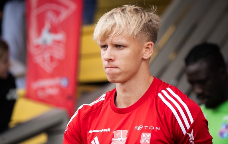 Harju kapten Andres J&auml;rve. Foto: Liisi Troska / jalgpall.ee (arhiiv)