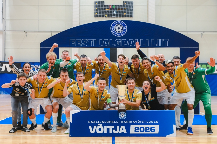 Kodupubliku südamed murdnud Bunker Partner krooniti teist aastat järjest karikavõitjaks