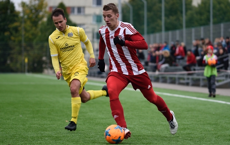 Tartust p&auml;rit Meinhardi karj&auml;&auml;r sai alguse kohalikus Santoses. Foto: Tartu FC Santos