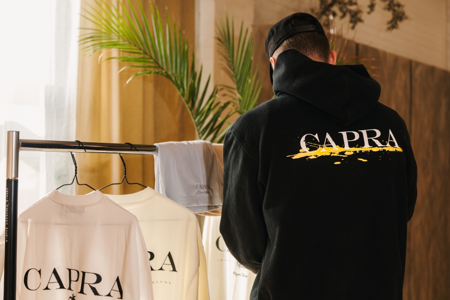 Andreas Vaikla riidebr&auml;nd Capra. Foto: erakogu