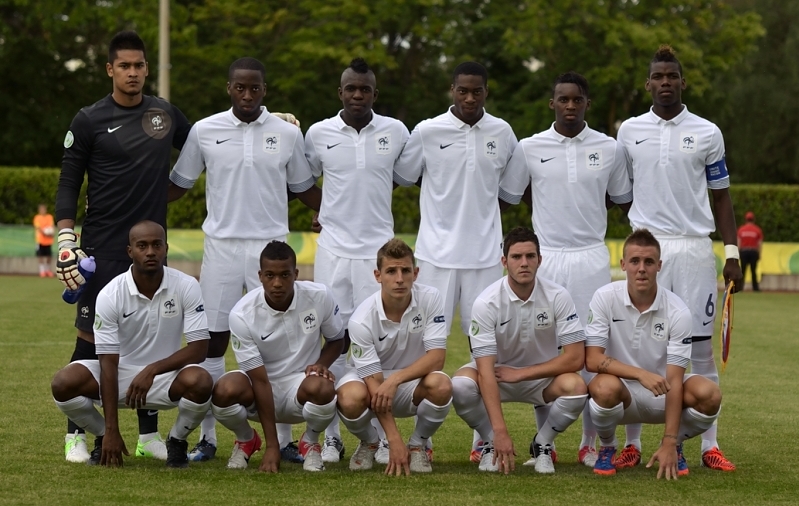 Prantsusmaa koondis U19 EM-finaalturniiril Eestis. Foto: Imre P&uuml;hvel