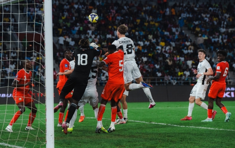 Tanel Tammik l&otilde;i m&auml;ngu avav&auml;rava. Foto: Liisi Troska / jalgpall.ee