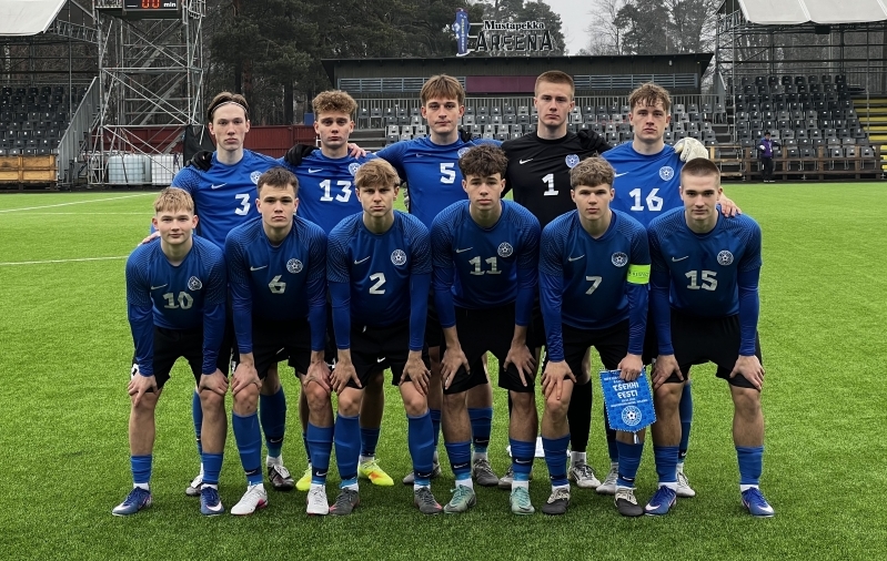 Eesti U19 koondis kaotas ka kolmanda mängu ja langes A-liigast välja