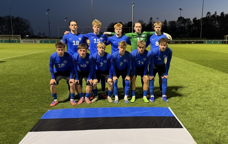 Eesti U17 koondis jäi punktita, kuigi Inglismaa mängis enamiku kohtumisest vähemuses