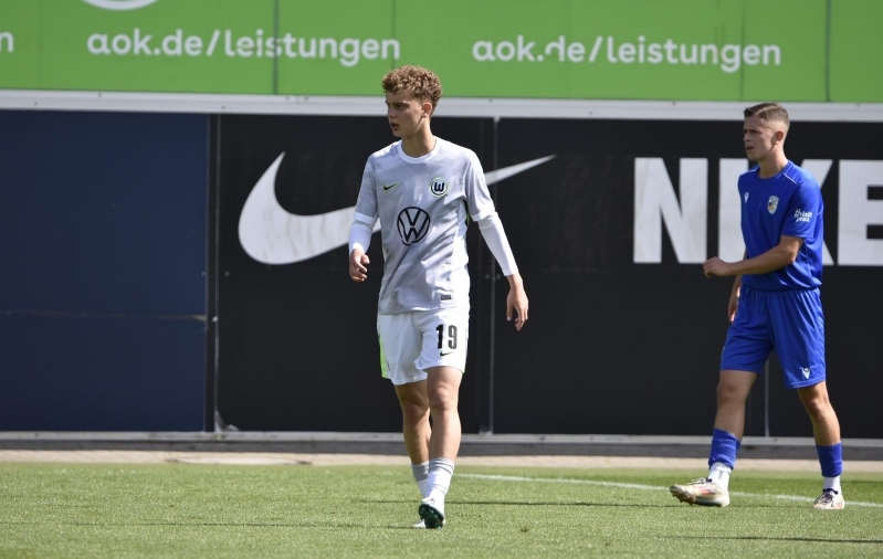 Eesti noortekoondise poolkaitsja Trevor Hint on Wolfsburgis m&auml;nginud ligi kaks aastat. Foto: erakogu