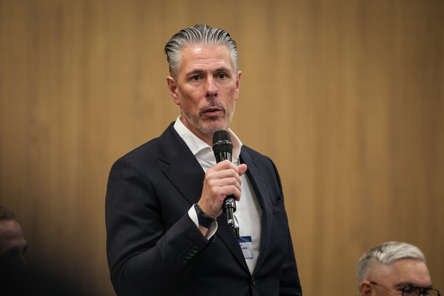 EFC pikaaegne juhtfiguur ja Anderlechti president Michael Verschueren. Foto: Mauri Levandi