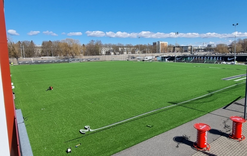 Nike Arenast sai parkla. EJL: alati arvestatakse väljaku seisukorra säilitamisega