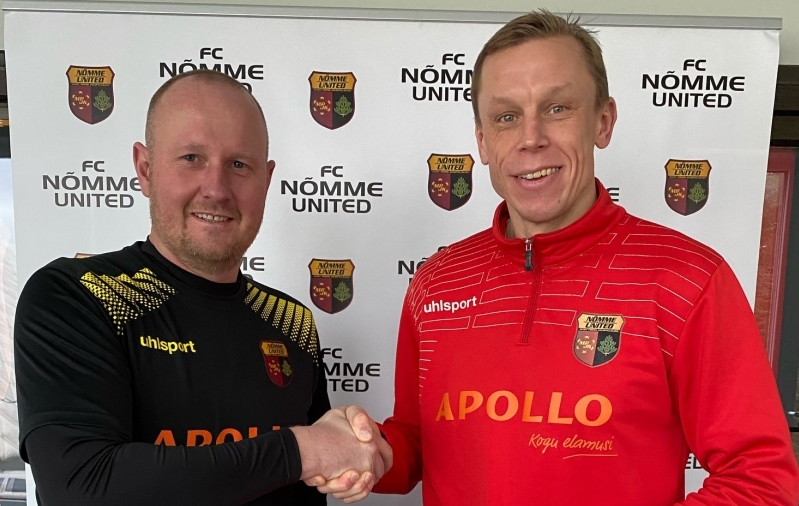 Atko V&auml;ikmeri t&ouml;&ouml;tab Mart Poomi Jalgpallikooli treenerina alates 2020. aastast. Foto: N&otilde;mme United / Facebook