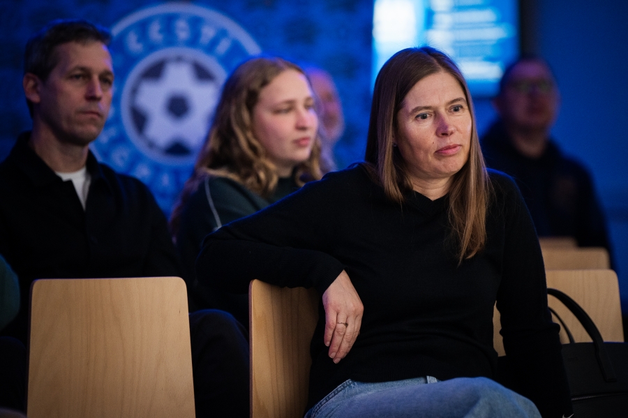 Kersti Kaljulaid. Foto: Liisi Troska  / jalgpall.ee