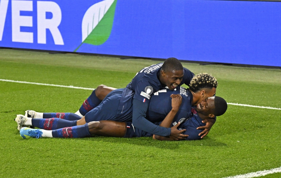 PSG v&otilde;itis avam&auml;ngu 5:4. Foto: Scanpix / Bernd Feil / M.i.S. / IMAGO