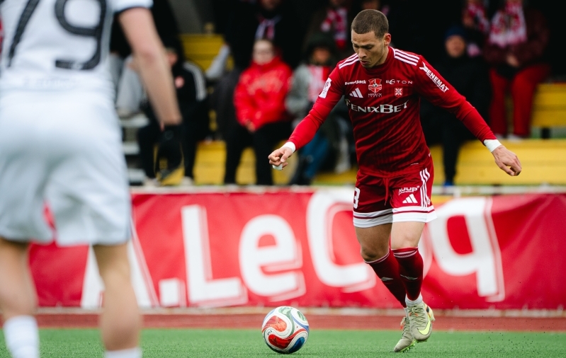 Daniil Rudenko s&auml;ras aprillis kolme v&auml;ravas&ouml;&ouml;duga. Foto: Liisi Troska / jalgpall.ee