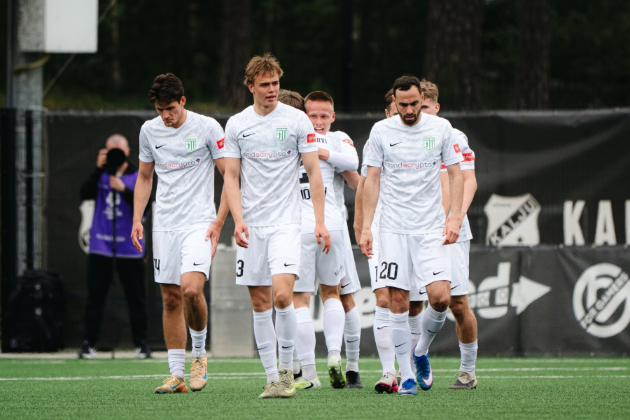 FC Flora on t&otilde;usnud noorte &auml;ssade toel suurep&auml;rasesse hoogu. Foto: Liisi Troska / jalgpall.ee