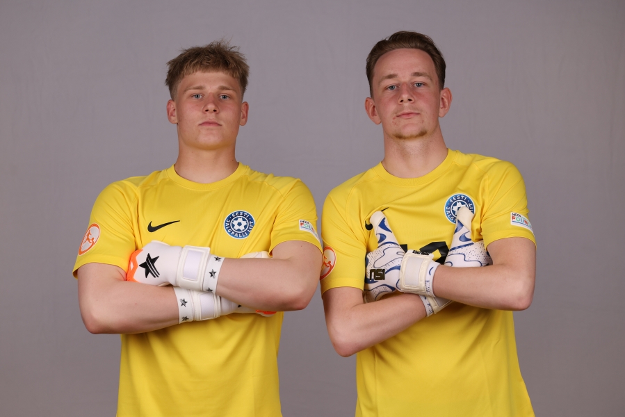 Harly Ollin ja Sander Karlsson. Foto: Harry Murphy, UEFA via Getty Images