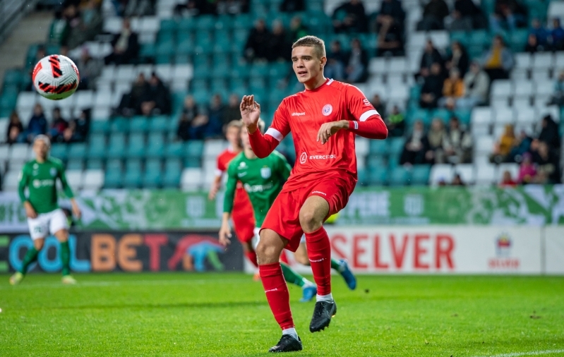 Erko Jonne T&otilde;ugjas 2022. aastal Legioni s&auml;rgis. Foto: Liisi Troska / jalgpall.ee