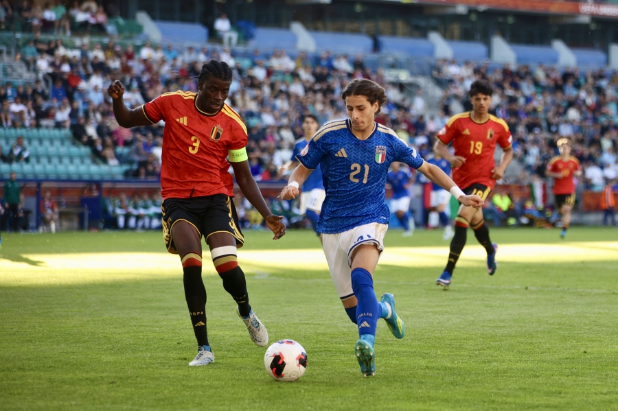 Belgia jahib ajaloo esimest Euroopa meistritiitlit U17 vanuseklassis. Foto: Brit Maria Tael