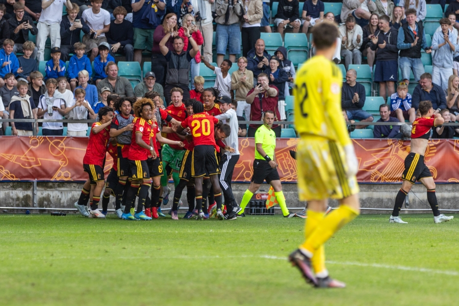 Hilise juhtv&auml;rava l&ouml;&ouml;nud Belgia pidi ikkagi pettuma. Foto: Brit Maria Tael