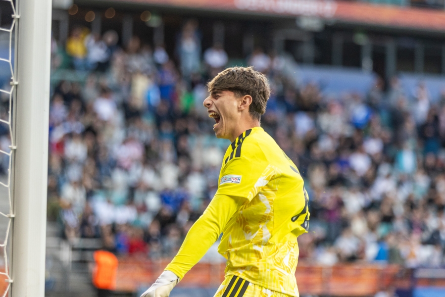 Christian Lupo tegi meeldej&auml;&auml;va turniiri. Foto: Brit Maria Tael