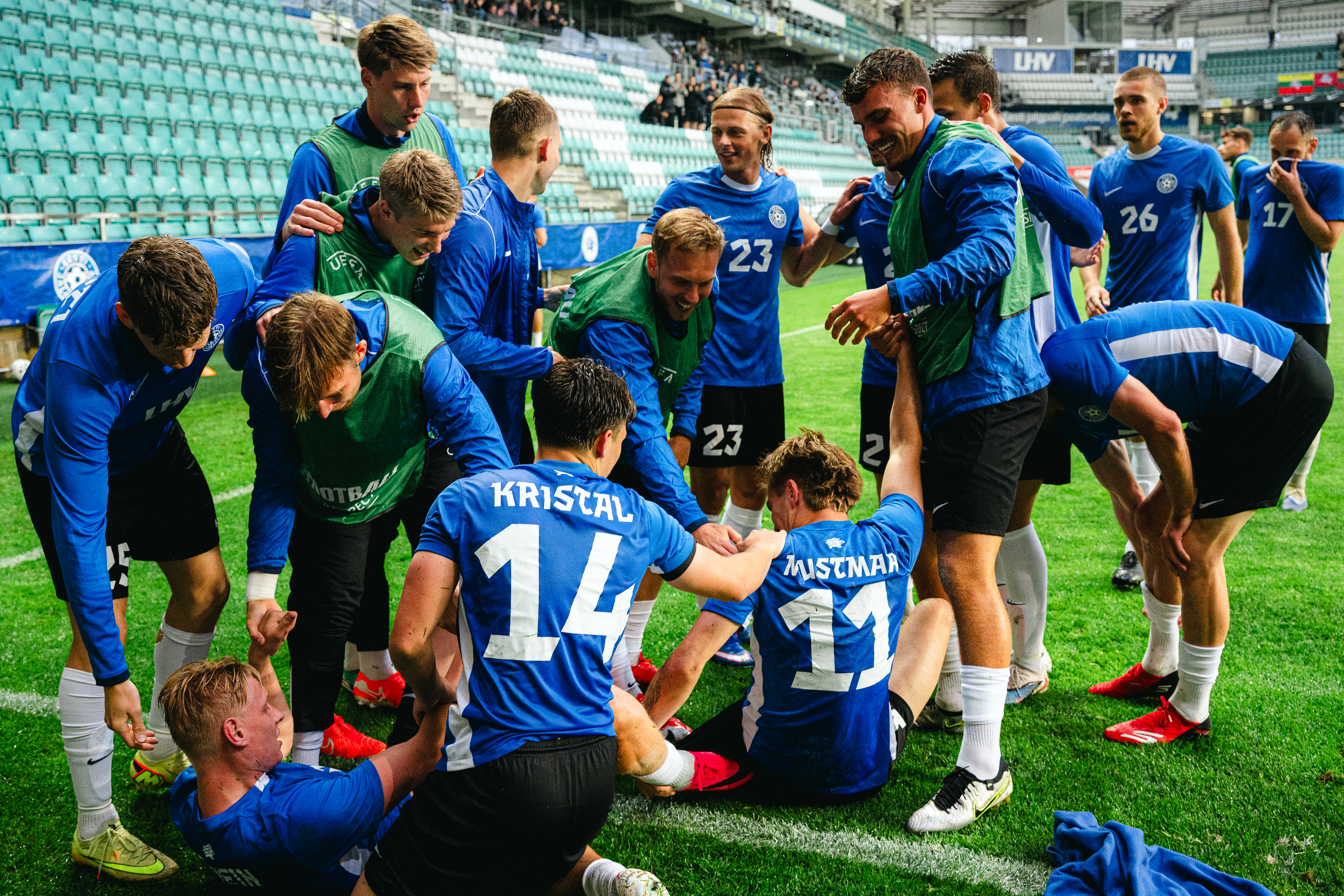 LIVE: Mustmaa debüütvärav alistas Leedu ja Eesti kaitses Balti karikat!