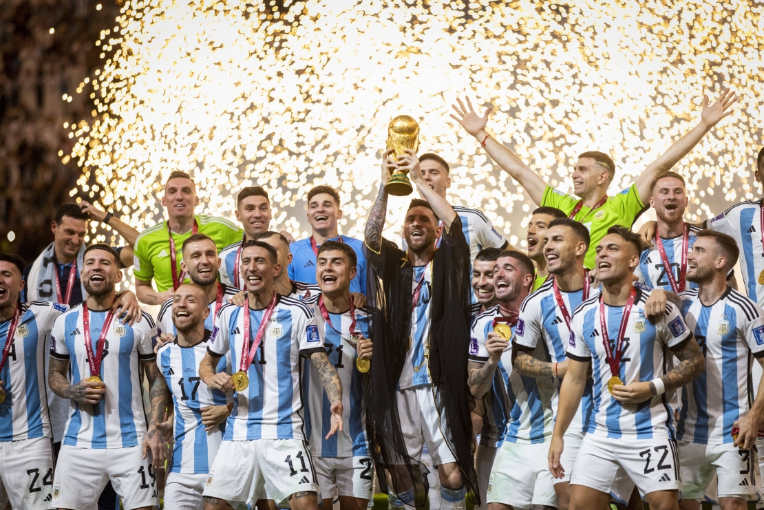 Argentina krooniti kolm ja pool aastat tagasi kolmandat korda maailmameistriks. Foto: Scanpix / Moritz Muller / imago images